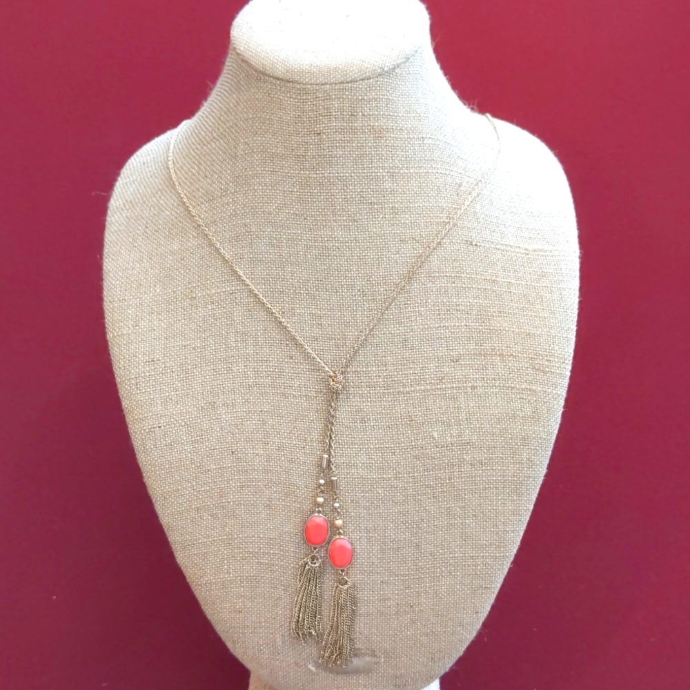 4 for $20 Fashion Jewelry Extra Long Statement Necklace - Over 18" - Gold Tone